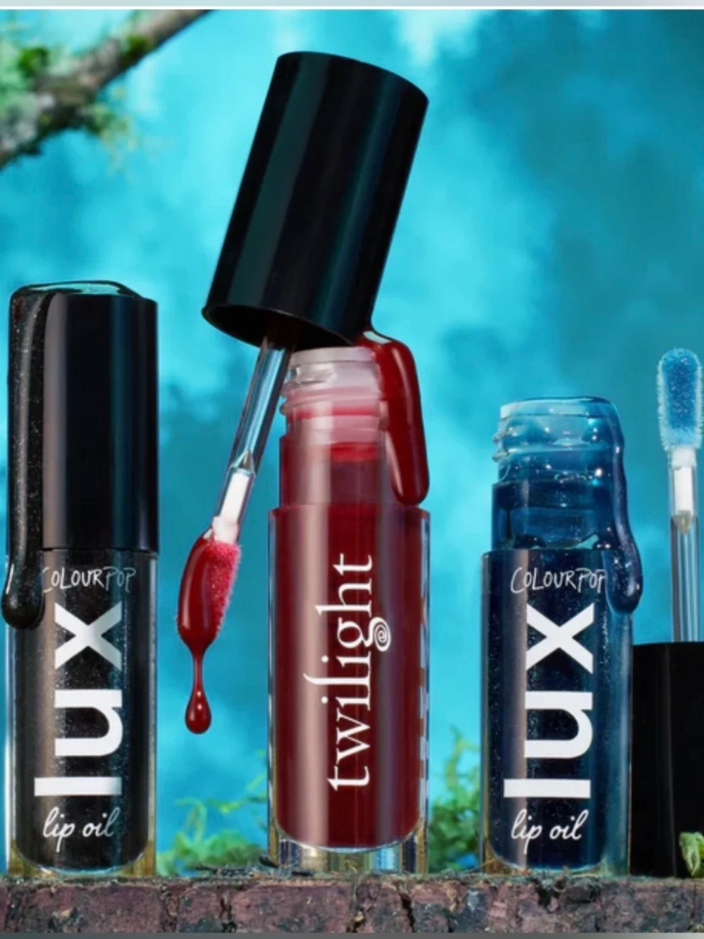 Colourpop X Twilight Lux Lip Oil - Set of 3 BNIB